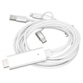 Pikkukuva 4 / 8: Kaapeliadapteri 3 in 1 HD-tila Laaja yhteensopivuus 1080P Ei asemaa vaadita High Definition Multimedia Interface -kaapeli 5V