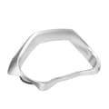 Instrumentpanelram Trim Dashboard Silveröverdrag Passar för Harrier Venza XU80 2020-2021