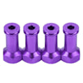 Pikkukuva 2 / 8: 24 mm:n jatkopala, pidempi yhdistinsovitin Traxxas Slash 1/16 RC-autoon (violetti)