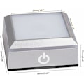 Miniatyrbild 5 av 5: LED Ljusbas Displayställ Displayplatta Med Känslig Touch-brytare För 3D Laser Kristallglas Konst