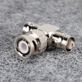 Miniatyrbild 5 av 8: 6st BNC hankontakt till BNC 2 hona T-formad adapteromvandlare