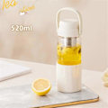 Miniatyrbilde 3 av 5: 520ML Transparent Kaffekopp i Glass med Lokk C