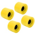 Miniatyrbilde 8 av 8: PUENTE 4 stk 60x45mm Skateboardhjul 78A Longboard Cruiser Hjul Reservedeler Gul
