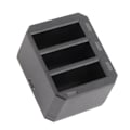 Miniatyrbilde 5 av 8: 3 spor batteriholder Bær hurtiglading multifunksjons ladeveske Passer til OSMO ACTION