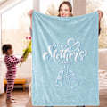 Miniatyrbilde 5 av 5: Mykt og koselig teppe til morsdag - Polyesterpledd til mammagaver fra døtre og sønner BL307 150x200cm