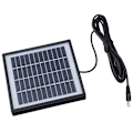 Miniatyrbilde 6 av 8: 2W 12V Multifunksjonelt solcellepanel Polysilicon ladebrett med kant for utendørs camping