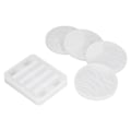 Miniatyrbilde 3 av 8: Silikonform Unik 3D Bølgedesign Utsøkt Vakker Holdbar Gjenbrukbar Form for DIY-skåler