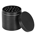 Miniatyrbilde 2 av 8: Urtekvern i sinklegering med 5 lag, dobbeltlagsfilter, pepperkrydder, røykslipeverktøy, 53 mm