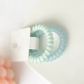 Miniatyrbilde 6 av 8: Hårring Elastisk Gjennomsiktig Frosted Søt Enkel Hårdekorasjoner for Studenter Kvinner Blå
