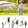 Miniatyrbillede 5 af 5: Mixerhane Snap-on Slangekobling Køkkenhave Vandingshane Slange Snap Kobling Adapter Værktøj, Hanekobling til Slange Universel Hanekobling