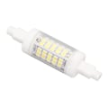 Miniatyrbild 3 av 8: R7s LED-lampa 80 mm 5 W dubbeländad strålkastare med 60 LED 6000 K vitt ljus majsbelysning för utbyte 220 V