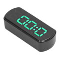 Miniatyrbillede 6 af 8: Digitale vækkeure Snooze temperatur 12 24 timer Lille elektronisk skrivebordsur med LED-skærm til køkken Kontor Soveværelse Grøn