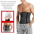 Miniatyrbild 4 av 5: Smalnande midjetränare bälte för män - Bukkontroll Shapewear L svart