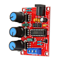 Miniatyrbillede 4 af 8: 2 stk signalgeneratorsæt sinustrekant firkantet udgang 1Hz‑1MHz 9‑12V DC-indgangsfunktion Signalgenerator med etui