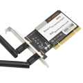 Pikkukuva 6 / 8: PCI-pöytäsovitin 300 Mbps 802.11b g n Langaton WiFi-verkkokortti 2 antenni AR9223