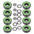 Miniatyrbillede 1 af 8: Skateboard stabilt hurtig hastighed krom stål leje forlænget indre ring perfekt til justering Longboard