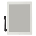 Pikkukuva 1 / 8: Kosketusnäyttöpaneeli Valkoinen Helppo asennus Karkaistu lasi, herkkä LCD-tabletin näyttöpaneeli IOS-tabletille 3 4
