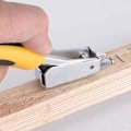 Miniatyrbillede 3 af 5: Hæfteklammeudtrækker, hurtig udtrækker til fjernelse af hæfteklammer, stålkonstruktion, polstringsløfter/professionel metaludtrækker, gummibelagt hæfteklamme fjernelsesværktøj