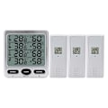 Miniatyrbilde 2 av 5: Digitalt termometer med fjernsensor, trådløst elektronisk termo-hygrometer for innendørs og utendørs bruk, for barnerom