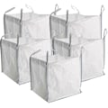 Miniatyrbillede 1 af 5: 5 X Nye Fibc Bigbags Byggeaffald Haveaffald 1 Ton Jumbo Poser Opbevaringssæk Kraftig - Q36 -JRzd