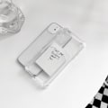 Miniatyrbillede 1 af 5: Beskyttelsesetui til telefon Slim Klar Blød TPU Fleksibel beskyttelse af hele kroppen Stødsikker Støvtæt telefonkortcover til Iphone 12