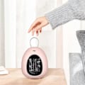 Miniatyrbillede 4 af 5: Elektrisk Lydløs Fodvarmer Varmeblæser Lille Apparat Vinter Skrivebord Hjem Radiator 220V Varmeapparater, Hvid