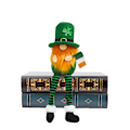 Pikkukuva 8 / 8: 3 kpl Pyhän Patrickin päivän tonttupehmolelu Shamrock-pehmolelu tonttulelu kodin koristeluun lahja
