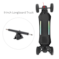 Miniatyrbillede 7 af 8: Holdbar CNC-præcisionsbearbejdning Firehjulet elektrisk skateboard Stærk bærekraft 9 tommer Longboard Truck