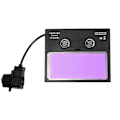 Miniatyrbild 1 av 5: Solardriven Automatiskt Mörknande Svetsglas Panel Svetsmask Automatisk Filtrering Lampskärm Ögonskydd