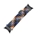 Miniatyrbilde 5 av 8: Flettet vevende klokkerem Flerfarget Juster størrelse Erstatningsklokkebånd for Pixel Watch Indigo