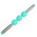 Pikkukuva 3 / 8: Uusi Muscle Roller Jooga Hierontapuikko Relax 3 Hedgehog Balls Anti Selluliitti Laihtuva Lihas Hieronta Relax Tool Hedelmänvihreä