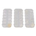 Miniatyrbild 5 av 8: 3st Nail art Set Olika blomformer Manikyr Dekorativa prydnader för Nagelsalong