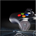 Miniatyrbild 5 av 5: Gamepad-kontroller Allt-i-ett Multifunktion Drivrutinfri Trådbunden Kontroller Gamepad för Spel Svart