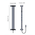 Pikkukuva 5 / 5: USB 3.0 -telakointiasema 10-in-1 Hub -sovitin PD Ethernetillä, kompakti muotoilu, kannettava yleismallin Type-C -kannettavan telakointiasema