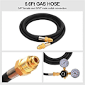 Miniatyrbilde 5 av 5: CO2 Regulator Måler Sveise Gassregulator med 2 meter Slange