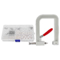 Miniatyrbillede 1 af 6: DIY Pearl Setting Machine Kit - Håndlavede perler nitteknap Craft dekorationstilbehør