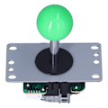 Miniatyrbild 8 av 8: Arcade Joystick Classic 5 Pin 8 Ways Arcade Joystick Reservdelar för Xbox 360 för PS2 för PS3Grön