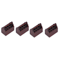 Miniatyrbillede 8 af 8: 4 stk. dukkehus værktøjskasse træ retro værktøjskasse ornament miniature dukkehus tilbehør til dukkehus dekorationer