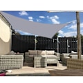 Miniatyrbillede 4 af 5: Beige Rektangulær Skyggesejl 2 x 3m Vandtæt, 98% UV-beskyttelse med Vindtæt Åndbar, til Overdækning til Pergola Terrasse Altan Have Udendørs