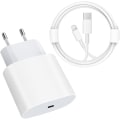 Pikkukuva 1 / 5: 20 W PD-pikalaturi 6 jalan USB C - Lightning -kaapelilla iPhone 14 -sarjalle