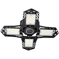 Miniatyrbilde 2 av 8: E27/E26 Garasjelys med 4 blader 150W vanntett deformerbar gruvelampe 85-265V 15000LM