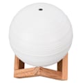 Miniatyrbilde 3 av 8: 3D-trykt Saturn-lampe LED-luftfukter 300 ml kapasitet USB-lading 3 farger nattlys