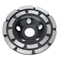 Miniatyrbillede 2 af 8: Diamantslibningsskive Slibeskive Sæt med lav vibration Sort til sten BetonDiameter 115mm