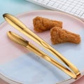 Miniatyrbilde 1 av 5: Mattang i rustfritt stål - sklisikre håndtak, varmebestandig koketangsett (9 tommer)
