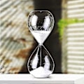 Miniatyrbild 4 av 5: Rund Sandtimer - 5/30/60 Minuter - Timglas i Glas för Tidshantering Blå 5 Minuter