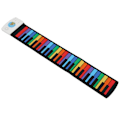 Miniatyrbillede 4 af 8: Rollup Piano Silikone 49 Keys Roll Up Piano Keyboards Hand Roll Piano Pædagogiske gaver