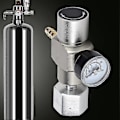 Miniatyrbilde 4 av 4: Co2 Trykkregulator, 2 I 1 Mini Co2 Gassregulator Soda Trykkmåler Med 3/8in Til Tr21.4 Adapter For Sodastream