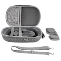 Miniatyrbilde 2 av 5: Oppbevaringsveske + Skulderstropp for Meta Quest3 VR Headset Etui Grå