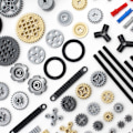 Miniatyrbild 5 av 6: Spår Set för barn - Tekniska tillbehör Kugghjul Bil Robotleksak Byggklossar Delar