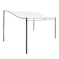 Miniatyrbillede 1 af 5: Rektangulær Solsejl UV-Blokerende Markise til Græsplæne Terrasse Baghave Carport Have Udendørs Aktiviteter - Beige 300x260cm